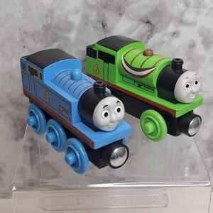 Thomas & Friends Wooden Railway Percy Streamers Celebration Thomas The Train